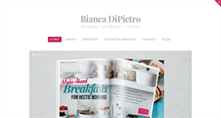 Desktop Screenshot of designedbybianca.com